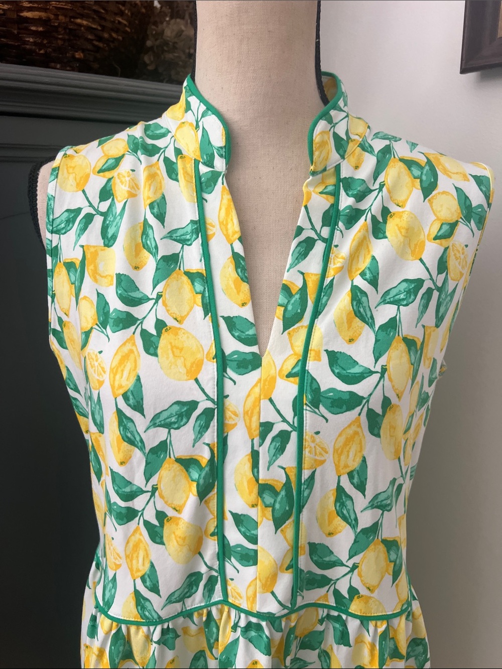 Duffield Lane THE ROBIN DRESS IN LEMONADE - Picture 6 of 7